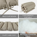 Outdoor Lounge Chair Cushion Replacement Set - 2PCS - Khaki