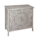2 Door Cabinet, Suitable For Bedroom - Light Gray by HouseOfZazla