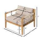 Outdoor Leisure Chair, Comfortable & Versatile For Any Patio by HouseOfZazla