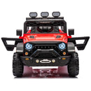 24V Ride On Large PickUp Truck car for Kids,ride On 4WD Toys with Remote Control,Parents Can Assist in Driving,Bluetooth music version,Pickup truck design with spacious storage in the rear.