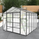 Gain Height Windproof Aluminum Greenhouse with Raised Base by HouseOfZazla