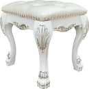 Dresden II - Vanity Stool - Bone White by HouseOfZazla