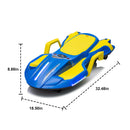 24V Kids Ride On Electric scooter w/ helmet knee pads,24v ride on toy for kids,Spray function,2WD 400w wheel-hub motor,5.59-6.84MPH,Gravity Steering,Use for 1-2 hours,Exercise your child age 6+.