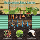 6x3x1.5ft Galvanized Raised Garden Bed