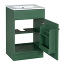 Bathroom Vanity With Sink, Cabinet With Adjustable Shelf by HouseOfZazla