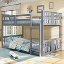 Solid Construction Bunk Bed & Ladder by HouseOfZazla