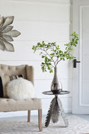 Leaf Side Table - Silver by HouseOfZazla