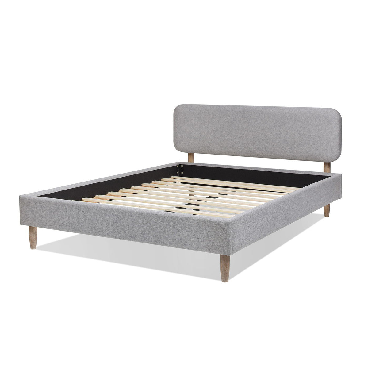 Diego - Low Upholstered Platform Bed, photo 5 of 9