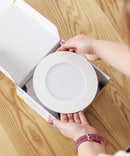 6 Pack - Brilli 5/6 inch LED Recessed Retrofit Downlight, Dimmable, Color Tunable by LampsUSA