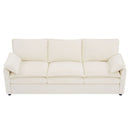 Modern 3 Seater Sofa With Side Storage Pockets For Living Room by HouseOfZazla