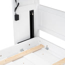 Murphy Bed With LED Light, Foldable Wall Bed Cabinet by HouseOfZazla