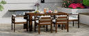 TREXM 7-Piece Patio Dining Table Set for 6 by HouseOfZazla