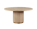Caspian - Wide Dining Table - Oak Finish by Unique Piece Furniture