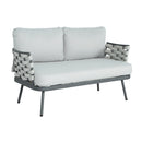 Mariano Steel 4-Pieces Conversation Set by HouseOfZazla