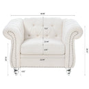 1 Seater Sofa For Living Room by Unique Piece Furniture