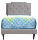 Button Tufted Bed Charming For Cozy Spaces by Unique Piece Furniture
