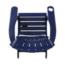 Zenithia Outdoor Foldable Adirondack Chair with 2 Cup Holders by HouseOfZazla