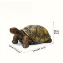 21.3" Large Realistic Resin Turtle Garden Sculpture
