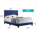 Luxurious Upholstered Bed by HouseOfZazla