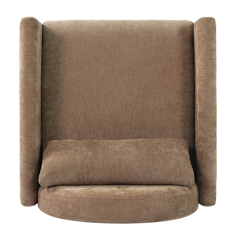 Coffee Pet Friendly Accent Chair with Hidden Pet Nook, photo 9 of 10