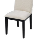 6-Piece Modern Style Dining Set with Faux Marble Table and 4 Upholstered Dining Chairs & 1 Bench (White)