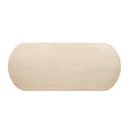 Milo - 8 Seat Oval Dining Table - Natural by HouseOfZazla