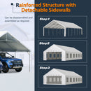 20x40FT Party Tent Heavy Duty, Large Wedding Event Shelters by HouseOfZazla