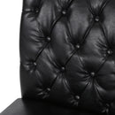 Broxton Tuft Dining Rolltop Chairs With Button Tufted Backrest (Set of 2) by HouseOfZazla