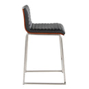 Mason Mara - Contemporary Fixed Height Counter Stool (Set of 2) by HouseOfZazla