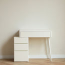 Table Dresser Without Mirror, Compact Dresser Accessories Storage Drawer - White by Unique Piece Furniture