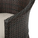 Hillhurst Outdoor Chair Set of 2 with Weather Resistant Cushions by HouseOfZazla