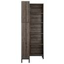 L-Shaped Bookcase, 5 Tier Freestanding Corner Bookshelf by HouseOfZazla