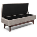 Owen - Upholstered Rectangular Storage Ottoman by Unique Piece Furniture