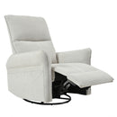 270° Power Swivel Rocker Glider Recliner Chair With USB Ports by Unique Piece Furniture