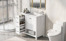 36" Bathroom Vanity with Sink Top and Storage Cabinet by HouseOfZazla