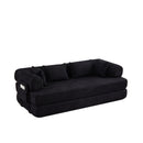 Convertible Sleeper Sofa Bed With Cylindrical Pillow by HouseOfZazla