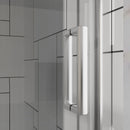 Frameless Bi Fold Shower Doors 30" W X 72" H - Chrome