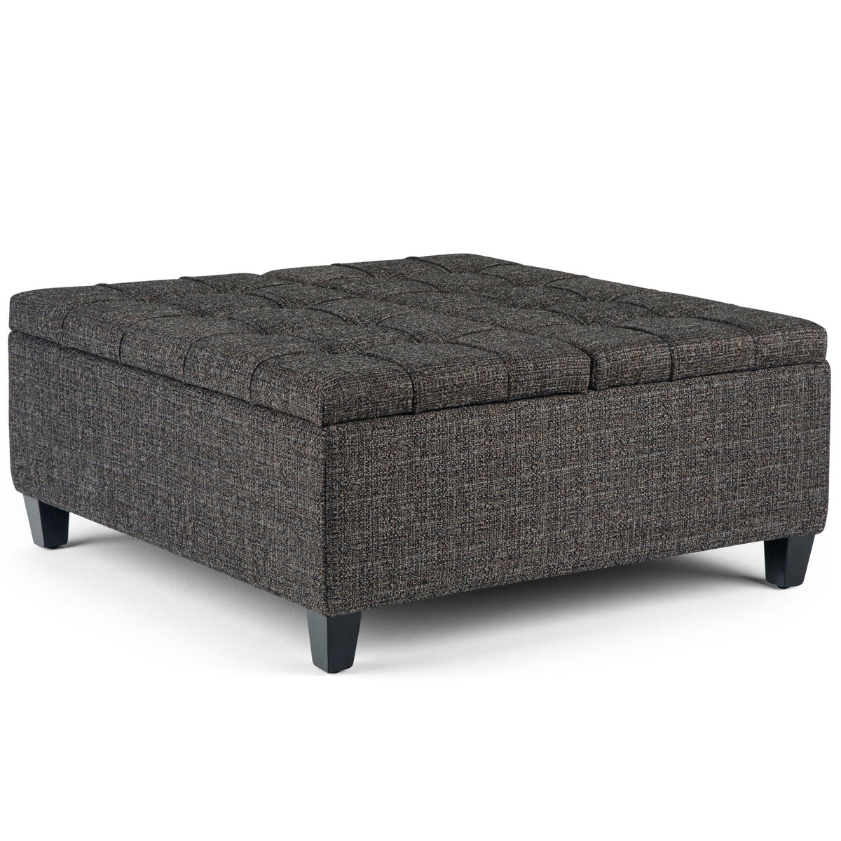 Harrison - Upholstered Coffee Table Storage Ottoman, photo 14 of 40