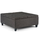 Harrison - Upholstered Coffee Table Storage Ottoman by Unique Piece Furniture