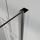 Bifold Frameless Shower Door With Tempered Clear Glass by HouseOfZazla