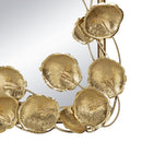 Full Length Mirror with Gold Leaf Accents
