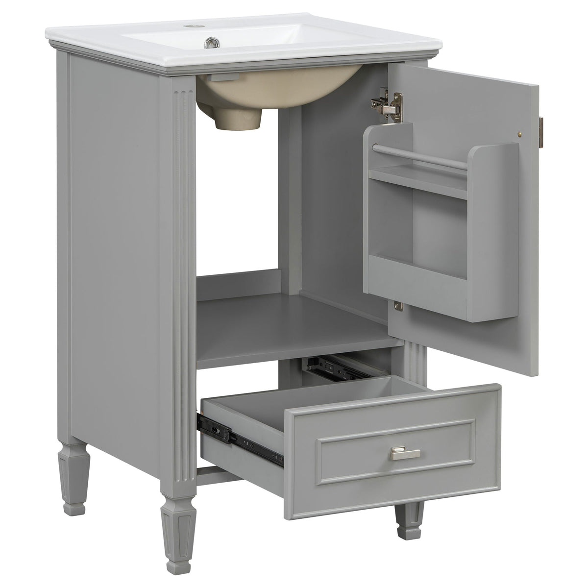 Retro Bathroom Vanity With Sink, photo 23 of 40