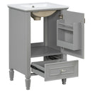 Retro Bathroom Vanity With Sink by HouseOfZazla