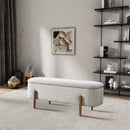 Sarna - Storage Bench - Ivory by Unique Piece Furniture