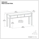 Hollander - Wide Console Table by HouseOfZazla