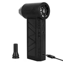 Compressed Air Duster with LED Light Up to 150000RPM Speed for PC Keyboard Cleaning High Speed Rechargeable Cordless Air Blower with 4 Speeds for Home