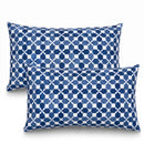 4 Pack Outdoor Lumbar Pillow with Inserts, 12x20 Inch