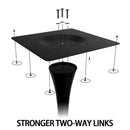 Mid-Century Round Dining Table With Pedestal Base For 2 - 4 People by HouseOfZazla