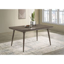 Perkins - Rectangular Dining Table - Dark Brown by HouseOfZazla