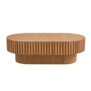 43.7 Inch Modern Handcrafted Drum Coffee Table by HouseOfZazla